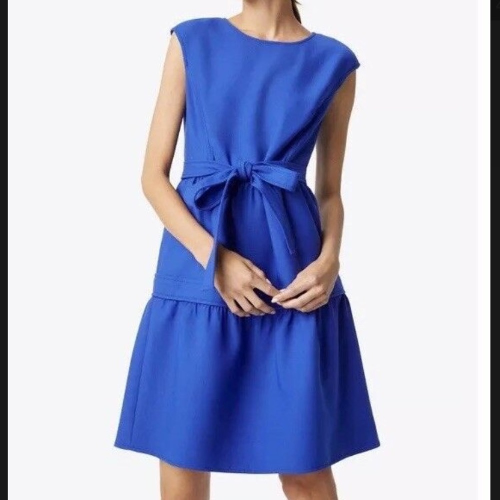 Tory Burch Blue Dahlia Dress